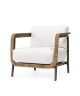 front of Duval lounge chair white bkg