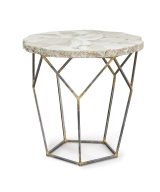 loren clam side table