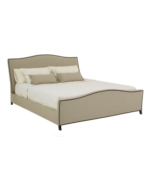 The Sofa Guy Pacino Avenue Upholstered Bed in beige