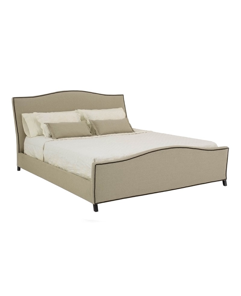 The Sofa Guy Pacino Avenue Upholstered Bed in beige