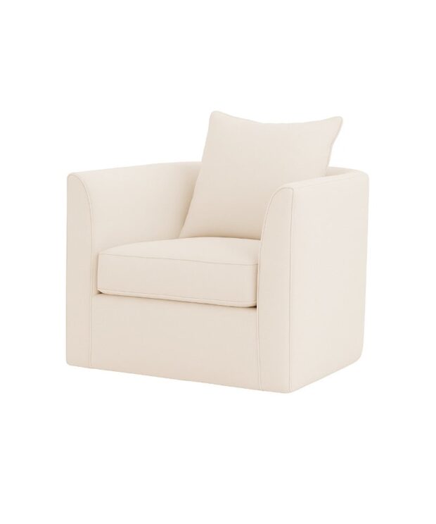 Blanca swivel chair front view