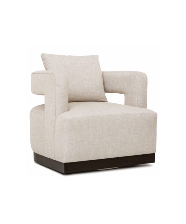 Josie swivel chair front view