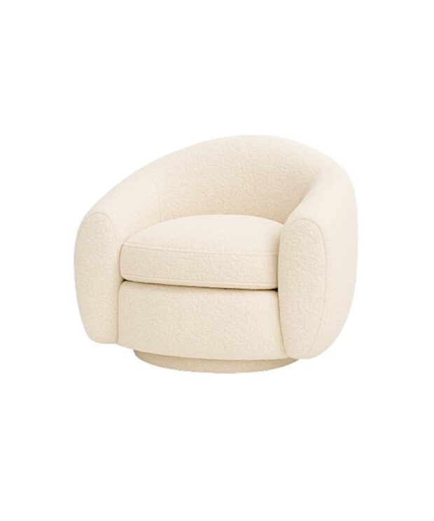 Kira swivel chair front view