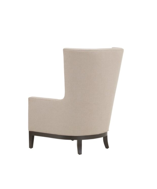 Maleficent wing back chair back view